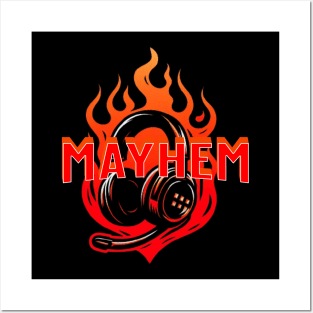 MAYHEM Posters and Art